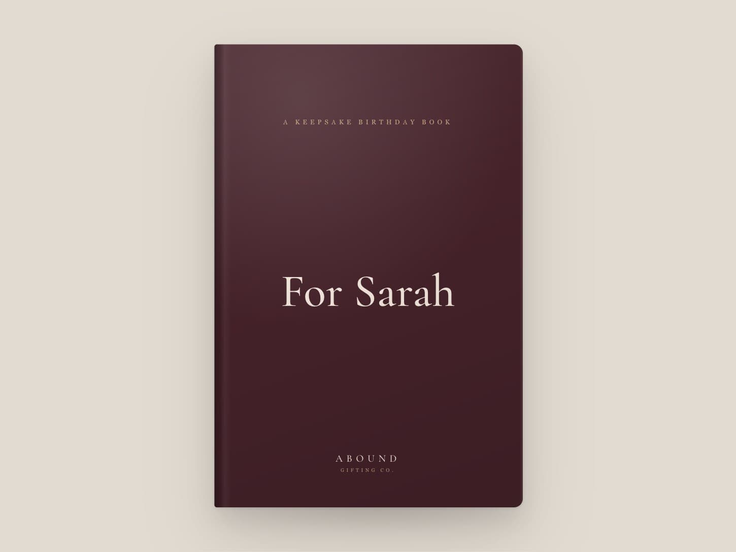 The Abound Happy Birthday book